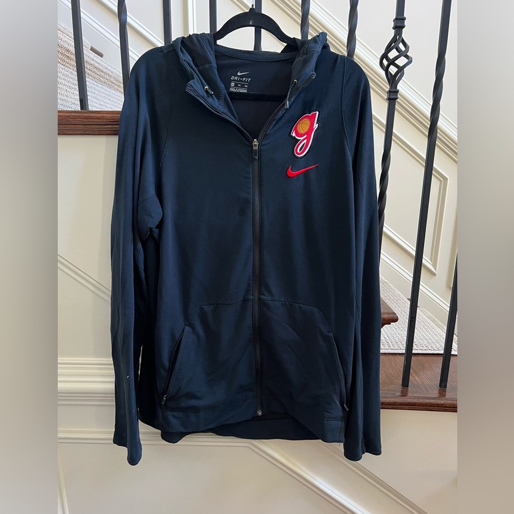 Nike Elite UGA Georgia Bulldogs Woman’s Basketball Full Zip Hooded XXLT